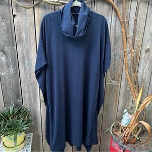 Zara High Neck Knit Pancho